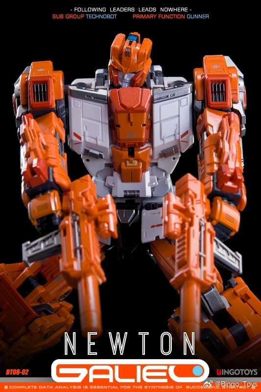 Bingo Toys BT08-02 Newton（大师级比例 烙铁）彩色原型