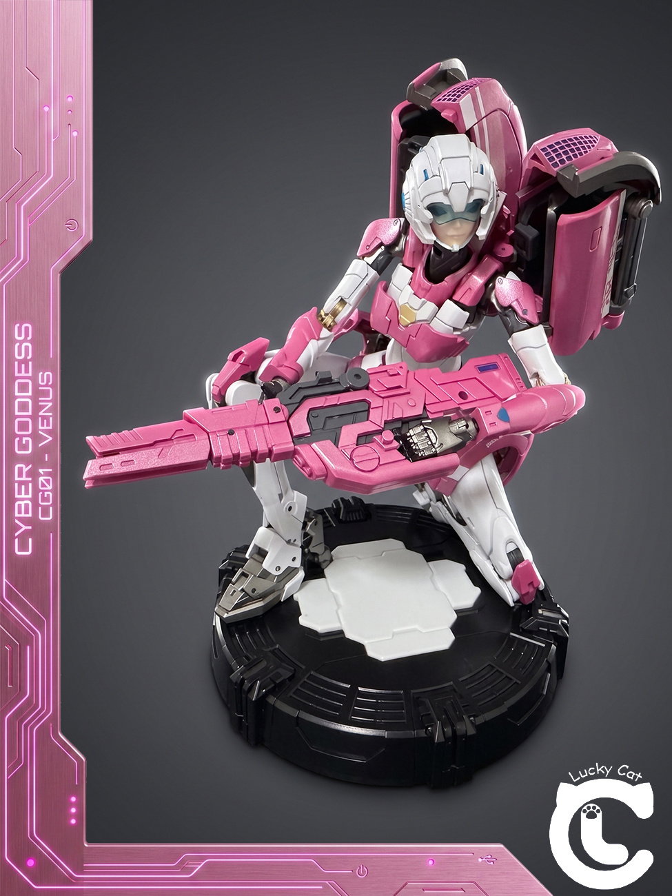 招财猫 网络女神系列 CG01-维纳斯（阿尔茜）彩色原型