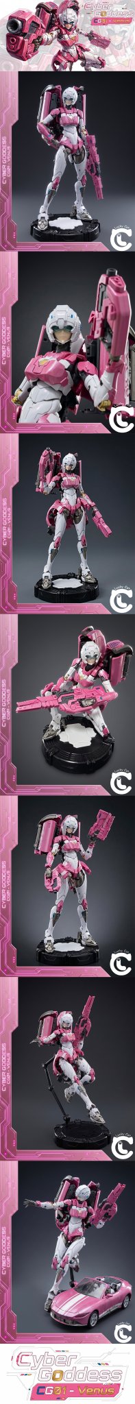 招财猫 网络女神系列 CG01-维纳斯（阿尔茜）彩色原型