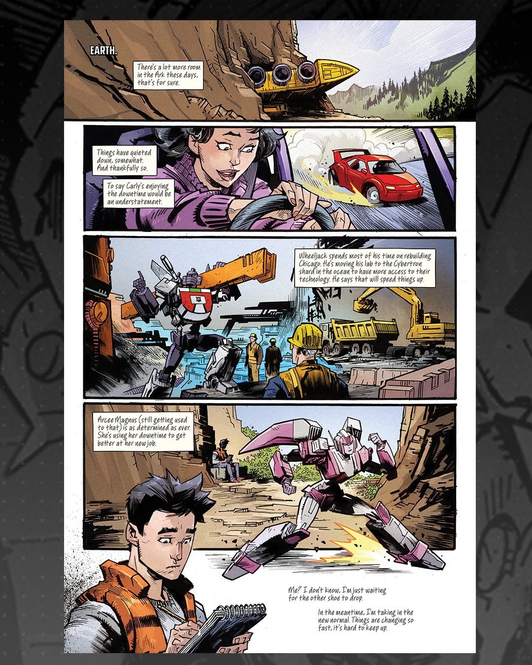 Skybound 的变形金刚，第 33 期预览