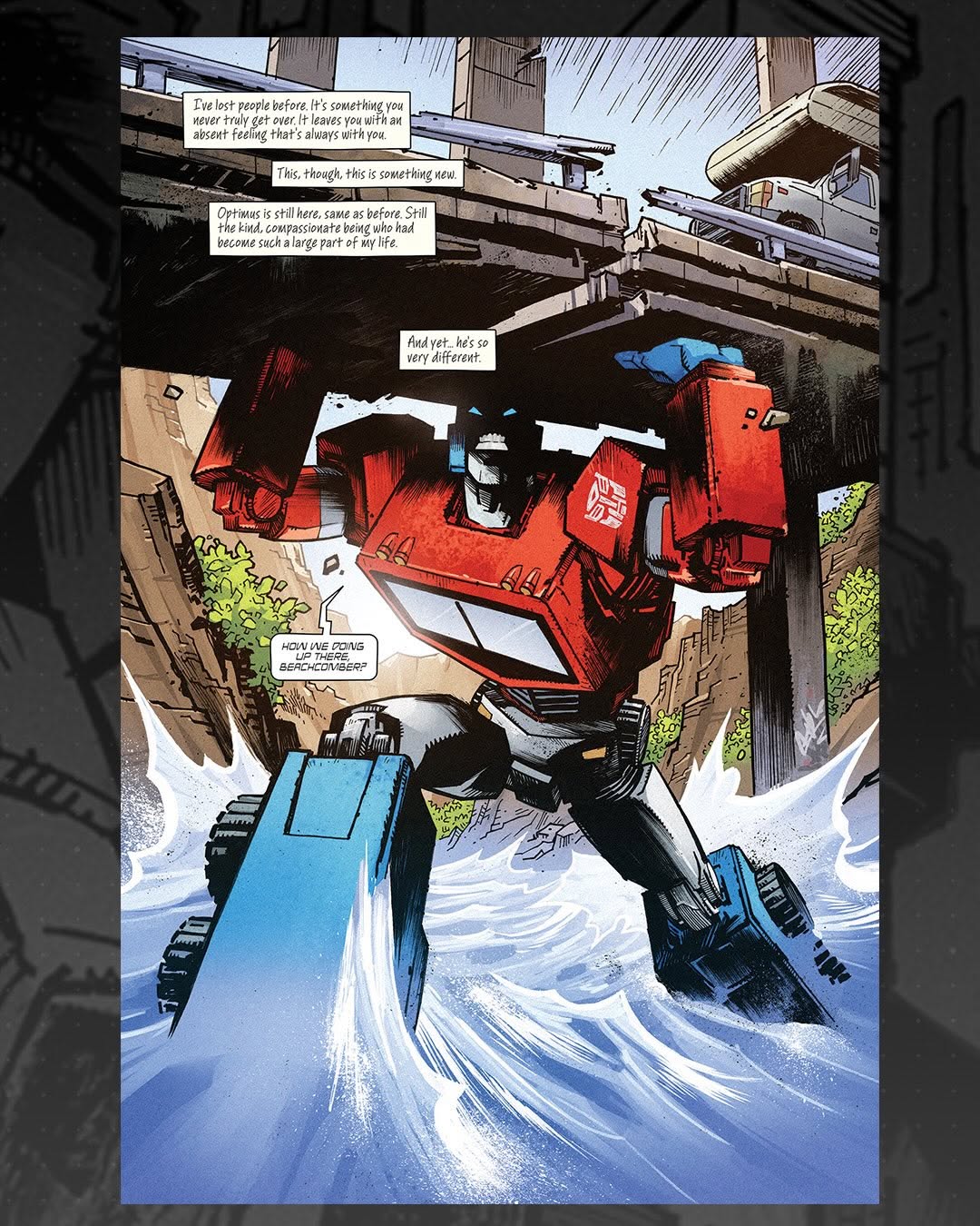Skybound 的变形金刚，第 33 期预览