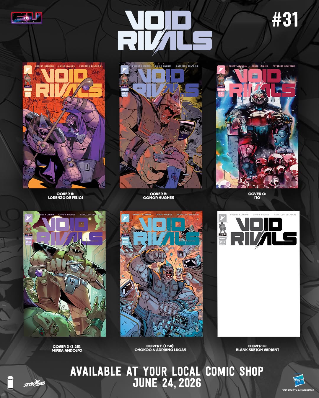 Skybound《虚空骑士》第31期预览