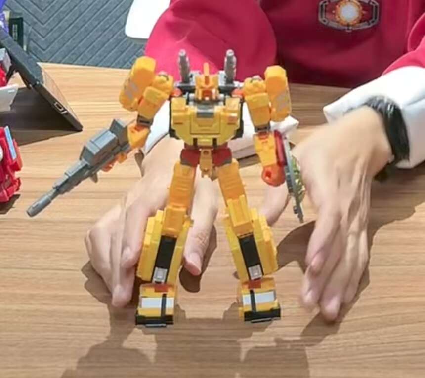 变形金刚 天元时代 哨兵Prime 神器包 到手实物图