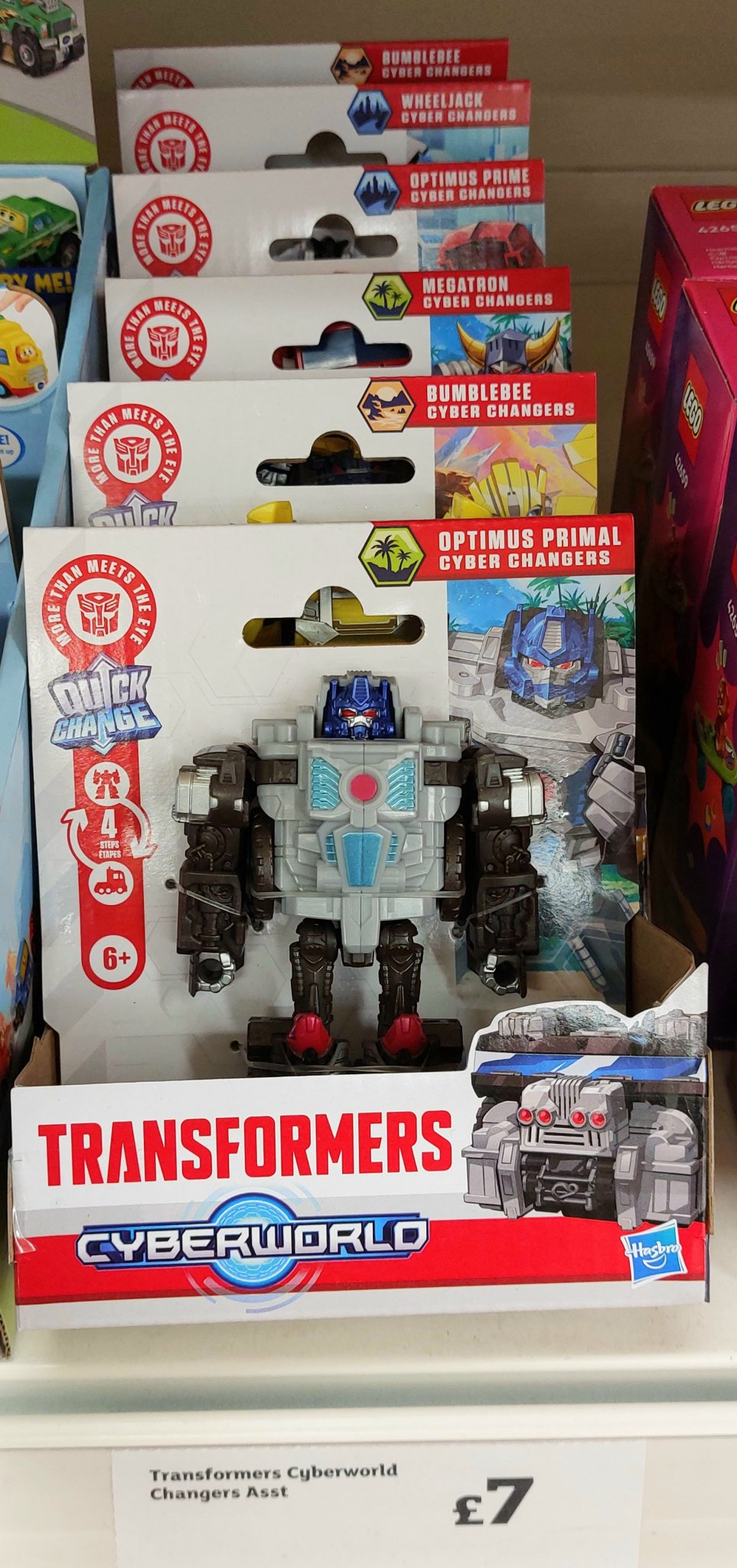 变形金刚工作室系列 MTMTE Optimus Prime 和 Wave 31 Deluxe 以及 Cyber​​world Cyber​​ Changers Wave 3 在英国推出