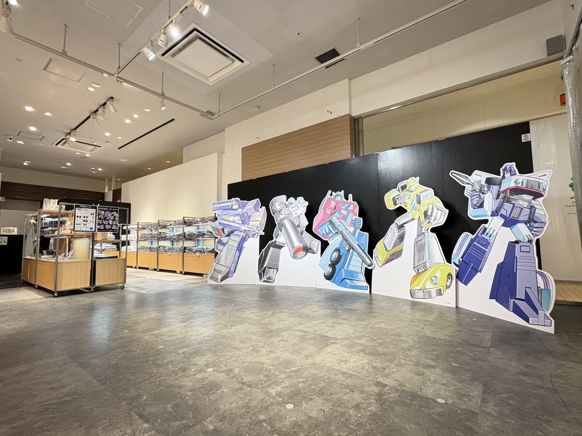 变形金刚 x DenQ 合作 - 新商品与快闪店